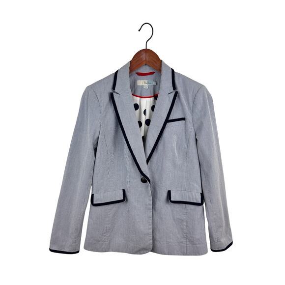 Boden Ellen Seersucker Blazer - Picture 1 of 6